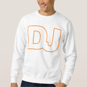 DJ - Disc Jockey, Music, Vinyl, Record, DJing Sweatshirt
