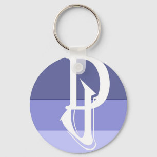 DJ (Diversity Justice Alt Logo) Keychain