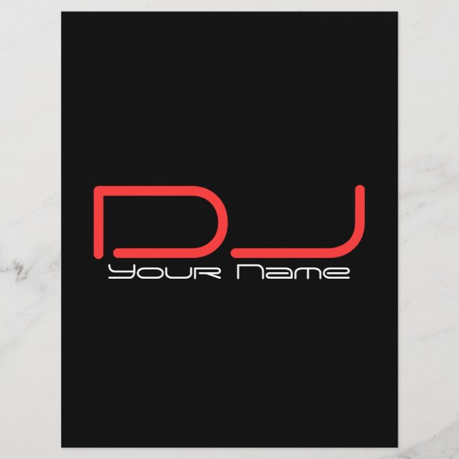DJ Flyer (Front)