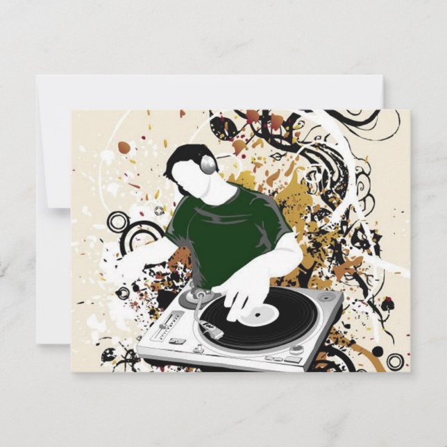 dj free vector graphic (Front)