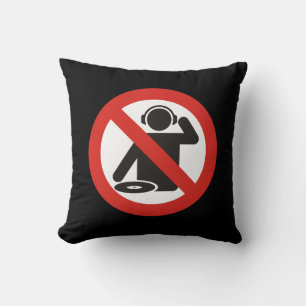 DJ free zone Cushion