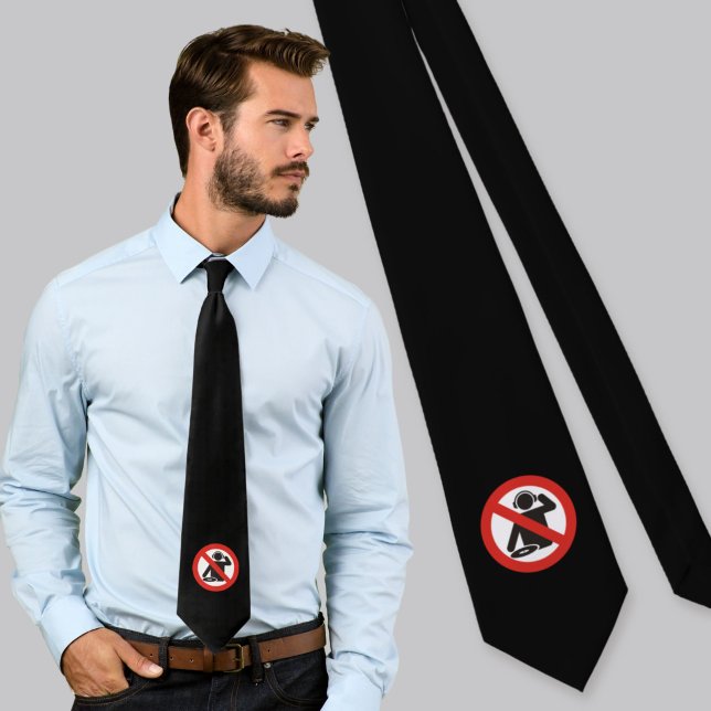 DJ free zone Tie (Creator Uploaded)