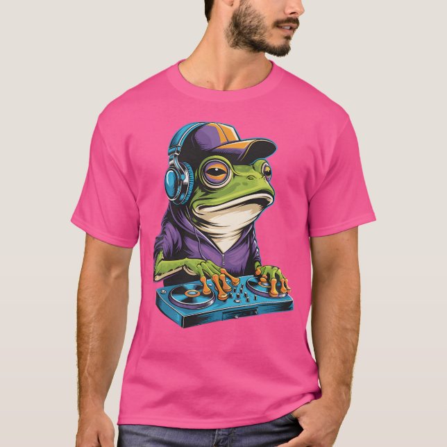 Dj Frog T-Shirt (Front)