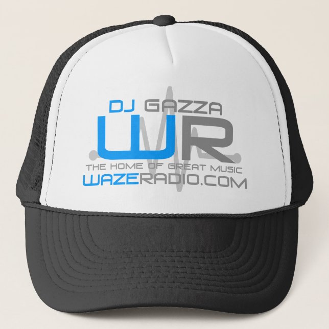 DJ Gazza WazeRadio Trucker Hat (Front)