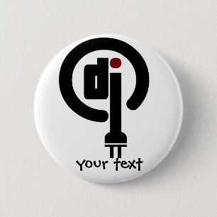 DJ gifts 6 Cm Round Badge