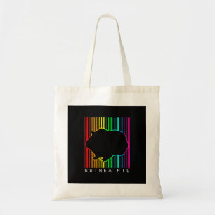 DJ Guinea Pig Techno Edm Animal Rave Star Rainbow Tote Bag