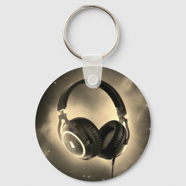 DJ Headphone Key Ring (Front)