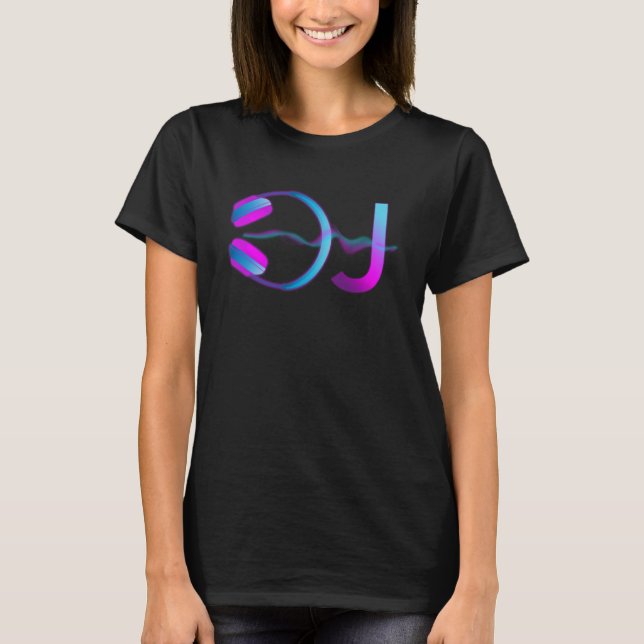DJ Headphone Turntable Recorded House Techno ON BA T-Shirt (Front)