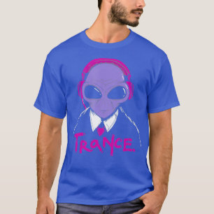 DJ Headphones Disco Party   Trance Music Tee