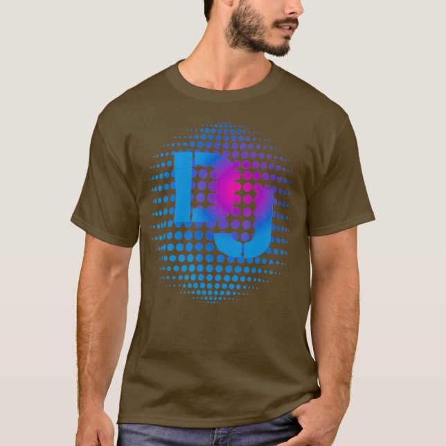 DJ Heartbeat Disco Ball Shirt (Front)