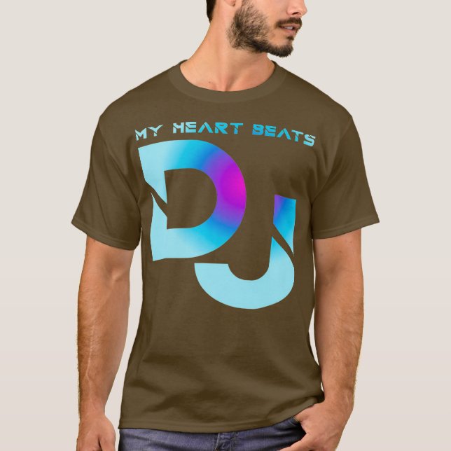DJ Heartbeat Premium T-Shirt (Front)