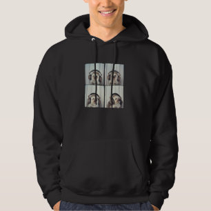 DJ Hedgehog Listening To Music Pet Hedgie Cool Hed Hoodie