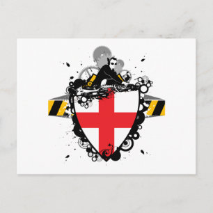 DJ In England Postcard
