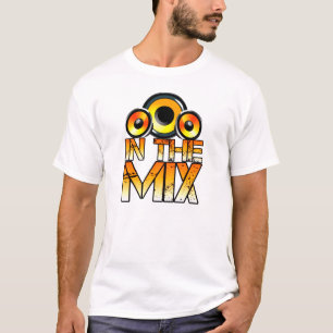 dj in the mix speakers design t-shirt