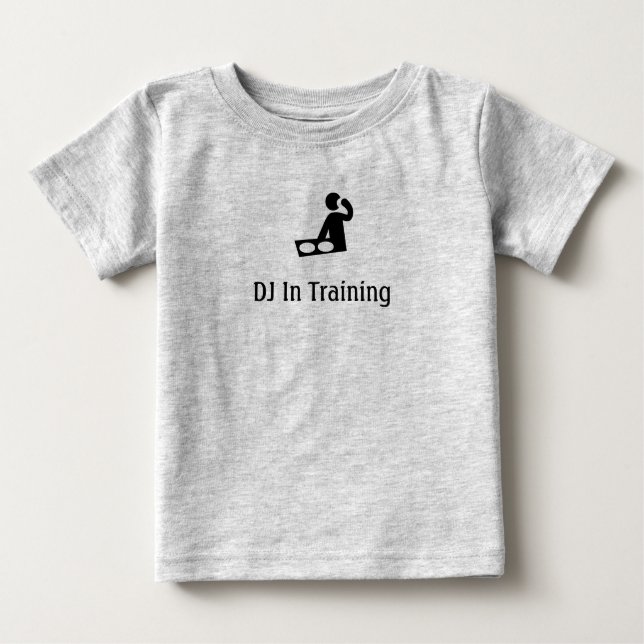 DJ In Training Infant T Baby T-Shirt (Front)