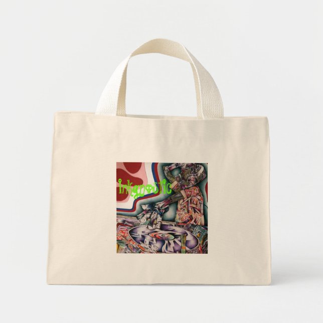 DJ, inkgnostic Mini Tote Bag (Front)