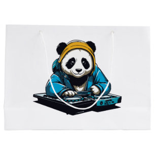 DJ Kawaii Panda Large Gift Bag