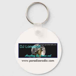 (DJ Lonewolf) Keychain/Keyring Key Ring