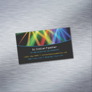 DJ MAGNETIC BUSINESS CARD
