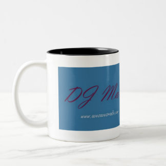 DJ Marie Banner Two-Tone Coffee Mug