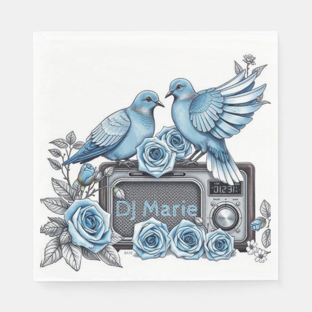 DJ Marie Napkin (Front)