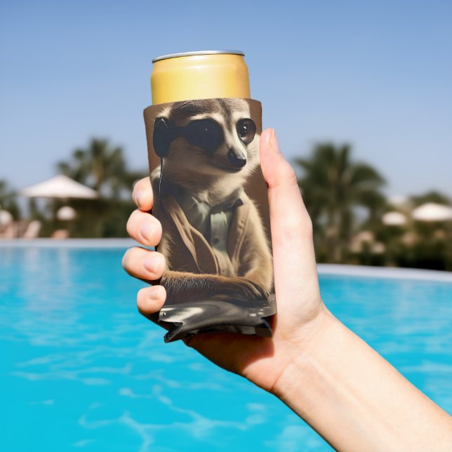 DJ Meerkat: Spinning Tracks in the Savanna, Seltzer Can Cooler (In Situ Pool)