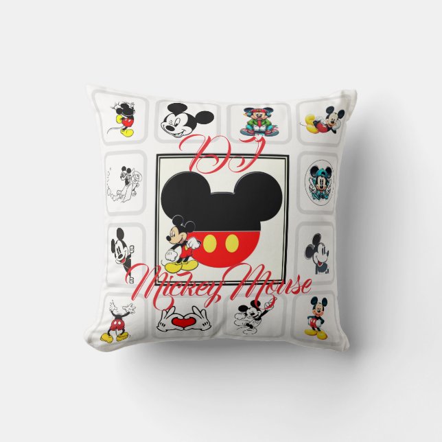 DJ Mickeymouse Cushion (Front)