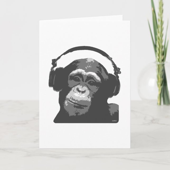 DJ MONKEY CARD (Front)