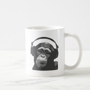 DJ MONKEY COFFEE MUG