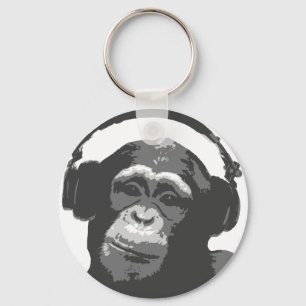 DJ MONKEY KEY RING