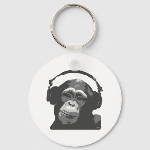DJ MONKEY KEY RING