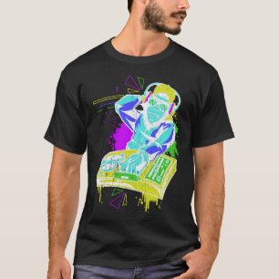 DJ Monkey Music Party Fun Sunglasses Fun Dancing C T-Shirt