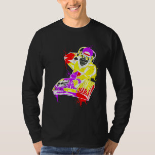 DJ Monkey Music Party Fun Sunglasses Fun Dancing C T-Shirt