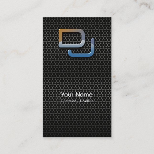 DJ Music Business Card (Front)