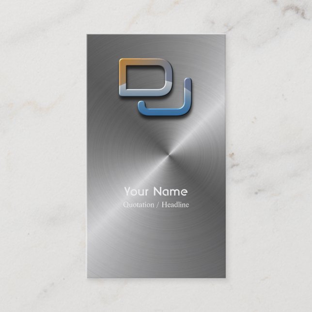 DJ Music Business Card (Front)