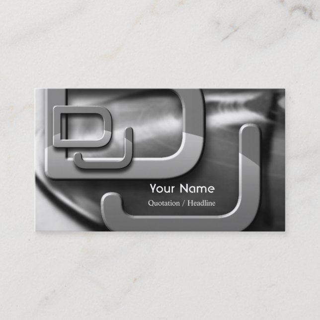 DJ Music Business Card (Front)