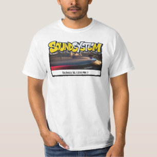 dj, music, graffiti, street art, sound system, T-Shirt