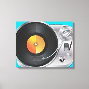 DJ Music Player Canvas Print