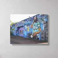 DJ music wall Graffiti Street art,urban real