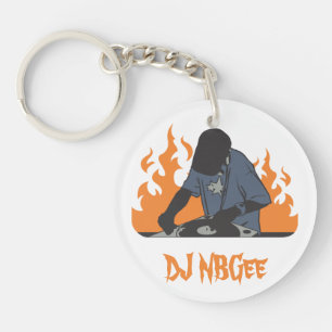 DJ NBGee Keychain