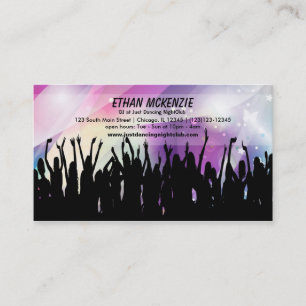 DJ NightClub Business Card
