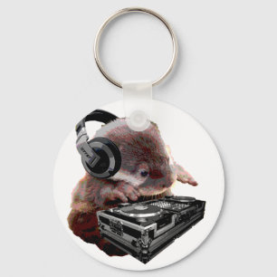 DJ None Otter Key Ring
