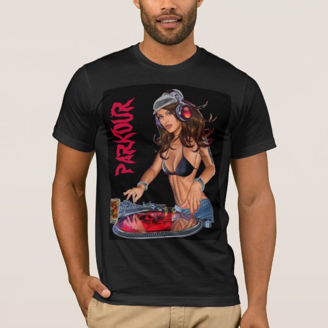 DJ, PARKOUR T-Shirt (Front)