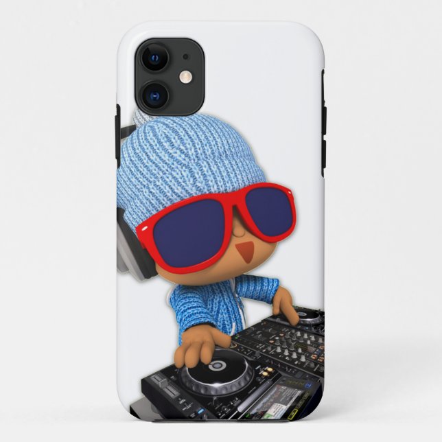 DJ Peekaboo Case-Mate iPhone Case (Back)
