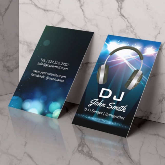 DJ Professional Business Card (Creator Uploaded)