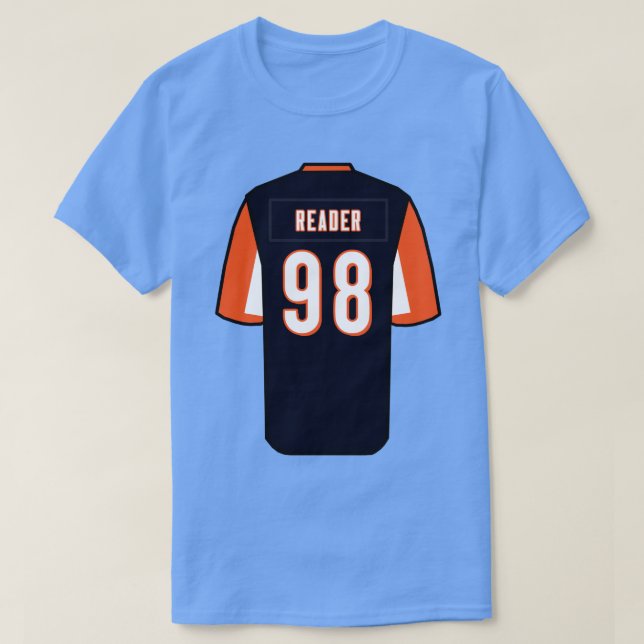 DJ Reader Jersey T-Shirt (Design Front)