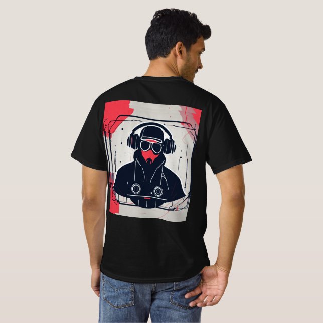 DJ REBEL T-Shirt (Back Full)