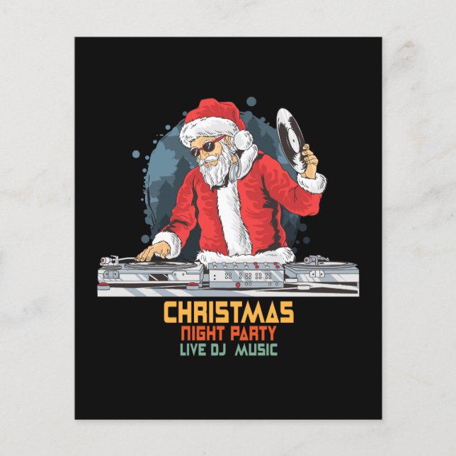 dj santa party club (Front)