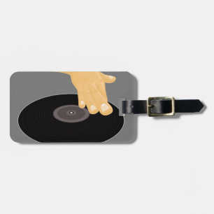 DJ Scratch Luggage Tag