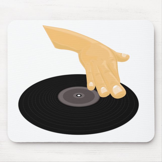 Dj Scratch Mouse Pad (Front)